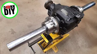 4x4 PTO Driven Timber Trailer BUILD Ep.8 - Differential To Beam Axle