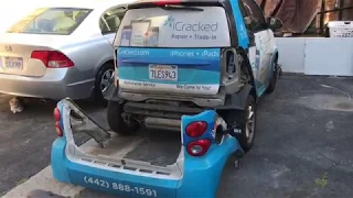 Smart Rear Bumper Removal 2007 2008 2009 2010 2011 2012