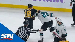 NHL Fights Of The Week: Battle In Boston!