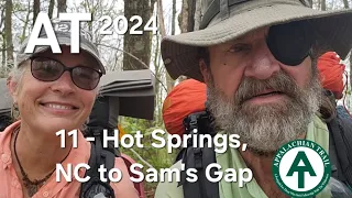 Appalachian Trail 2024 #11 Hot Springs to Sam's Gap