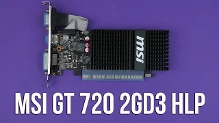 Распаковка MSI GT 720 2GD3HLP