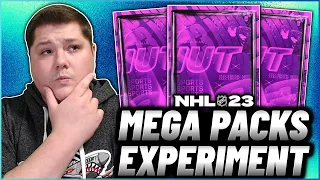 Opening Mega Packs Until I Pull A Purple | NHL 23 HUT