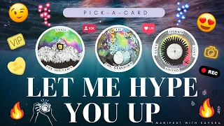 PICK-A-CARD🔮 | Let Me HYPE 𝐘𝐎𝐔 up 😍🔮✨💫 [ TIMELESS ] ☾🔮✨🦅