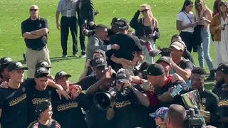 LAFC 2022  Champions Celebration “Live Behind The Scenes” Western Conference Trophy Dance