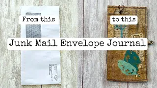 Junk Mail Envelope Journal Inspired by @TreasureBooks