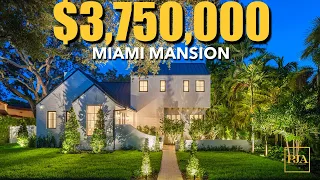 Tour a $3.99 MILLION DOLLAR MIAMI MANSION | Luxury Home Tour | Peter J Ancona