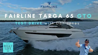 Fairline Targa 65 GTO - Test Drive this shaft drive British Beauty with Dan Jones