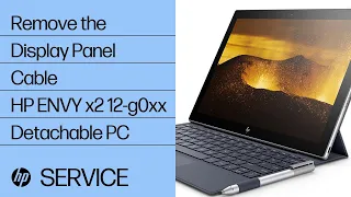 Remove the Display Panel Cable | HP ENVY x2 12-g0xx Detachable PC | HP