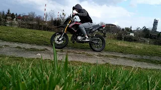 Cross supermoto ,upalanie keeway tx 50