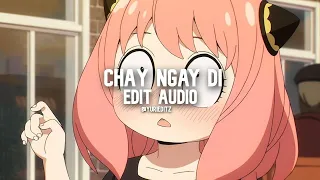 Chạy Ngay Đi - Sơn Tùng M-TP (sped up) ( Edit Audio)