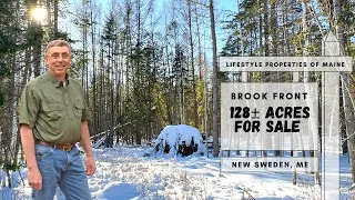 128± Acres with Brook | Maine Real Estate