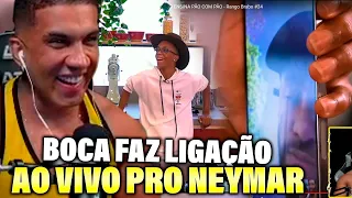 HUDSON REAGINDO NEYMAR MANDA RECADO E BOCA DE 09 ENSINA PÃO COM PÃO - Rango Brabo #24