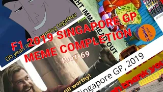 F1 2019 SINGAPORE GP MEMES | VETTEL'S WINS | GROSJEAN CRASH WITH RUSSELL |