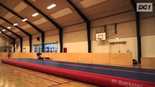 Gymnastikpyramiden - Araber-whip-flik