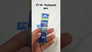 V7 Hi-Techpoint cartridge system blue 🔵 pen