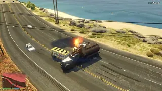 GTA 5 Fury Road ( Euphoria Physics GTA 4 ) #7