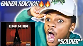 First Time Hearing "Soldier" Eminem REACTION