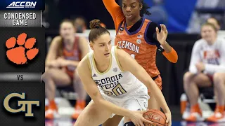 Clemson vs. Georgia Tech Condensed Game | 2020-21 ACC Women's Basketball