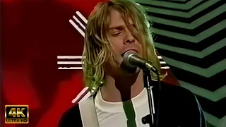 Nirvana - Smells Like Teen Spirit 4K HD (Live 1991)