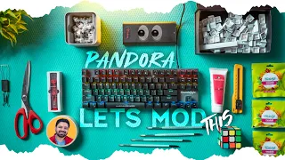 Cosmic Byte Pandora CB-GK-26 mechanical keyboard MOD | Best custom Budget keyboard mod 2023 ⌨️🔥