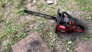 homelite 340 chainsaw from yard sale