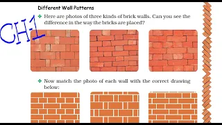 Maths Magic Class 4 | Chapter 1 | Building with Bricks, Different Wall and Floor Patterns in Hindi