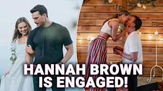 Former Bachelorette Hannah Brown is ENGAGED to Adam Woolard!