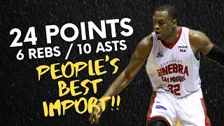 Justin Brownlee FINALS G5 Highlights Vs. Meralco - 24 pts, 6 rebs, 10 asts | thegoodnews