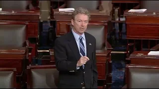 Senator Paul Speaks on His Amendment to the Mueller Report Resolution - March 28, 2019