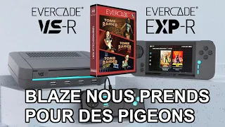 Nouvelles consoles retrogaming Evercade - Blaze nous prendrait il pour des pigeons