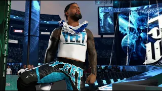 WWE 2K24 Jey Uso vs. Jimmy Uso Wrestlemania XL