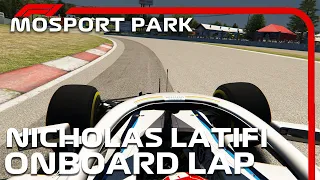 F1 Canadian Tire Motorsport Park Circuit | Nicholas Latifi Onboard | Assetto Corsa