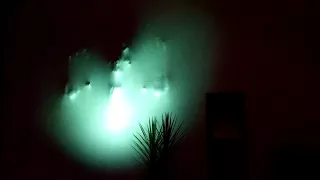 14 projectors using AtmosFEARfx files (clip 17) - Halloween 2017