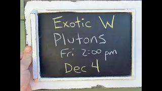 Exotic W: Plutons