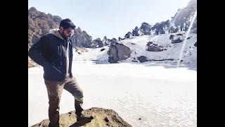 Jalori Pass to Frozen Serolsar Lake Trek - Traveled from Shoja (ahead of Jibhi) to Seruvalsar in Jan