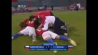 Чехия (юн) 2-2 Россия (юн). Чемпионат Европы 2006. Финал