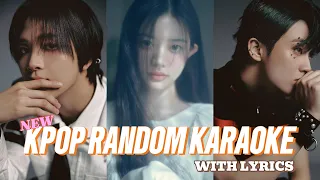 KPOP RANDOM KARAOKE CHALLENGE WITH LYRICS | POPULAR & ICONIC