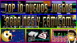 TOP 1O Increíbles e Inéditos Nuevos Juegos para NES y Famicom | NES al Límite | Actualizado a 2021