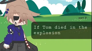 If Tom died in the explosion |My Eddsworld AU|  Part 3/3...maybe...[read description]