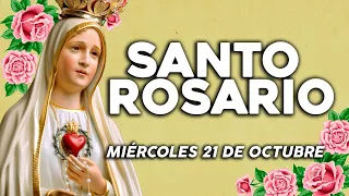 🌹SANTO ROSARIO DE HOY MIÉRCOLES 21 DE OCTUBRE DEL 2020🌷|Yo Amo❤️Mi Fe Católica✞