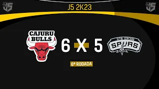 Cajuru Bulls 6 x 5 Sítio Cercado Spurs - 6ª Rodada - Joga5 2K23