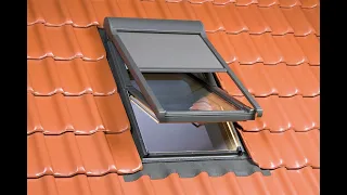 FAKRO AMZ z-wave installation on FAKRO z-wave roof window