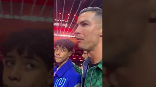 Cristiano Ronaldo isn't a fan of the cameras 📷 #DayOfReckoning 🇸🇦