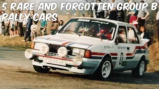 5 Forgotten Group B Rally Cars (old TV transmissions)