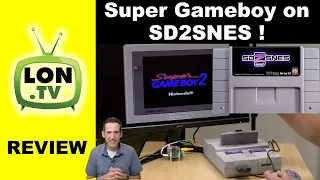 SD2SNES Flash Cart Supports Super Gameboy! SuperFX Tested Too!