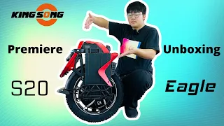 Unboxing King Song S20/S22 // Downhill Mountain Suspension Electric Unicycle
