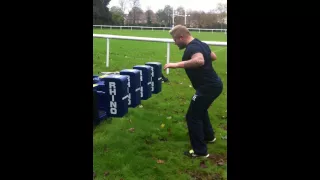 Loosehead Prop Scrum Hit Example