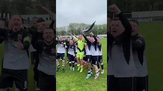 Beith Junior celebrate winning the League