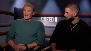 Dolph Lundgren & Florian Munteanu Interview: Creed 2