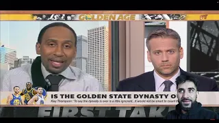 Max Kellerman Predicted the Warriors Dynasty Wasn't over! Full Video and Reaction!